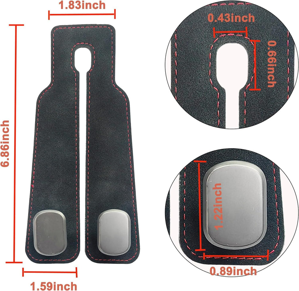 Phonery HookMate ® Headrest Hooks for Car 4 Pack