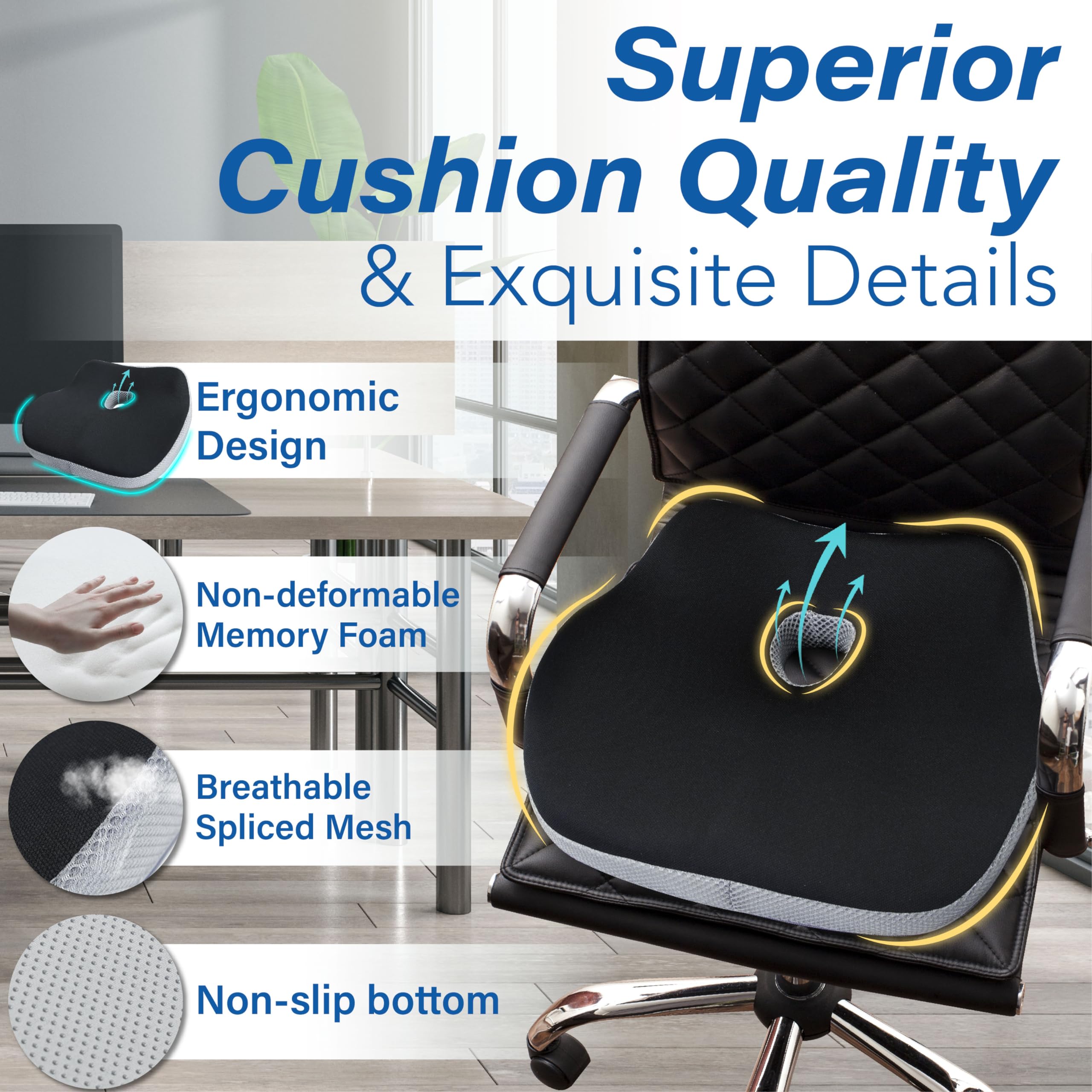 Phonery ZenSeat ® Car Seat Booster for Shorter Drivers