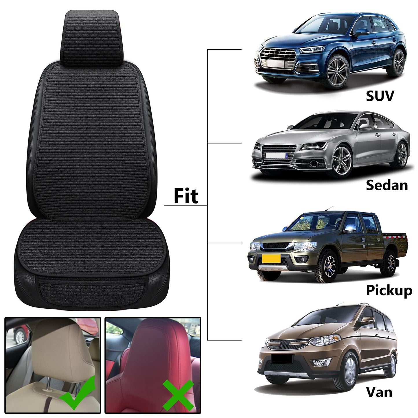 Phonery DriveEase ® Car Seat Protector Covers