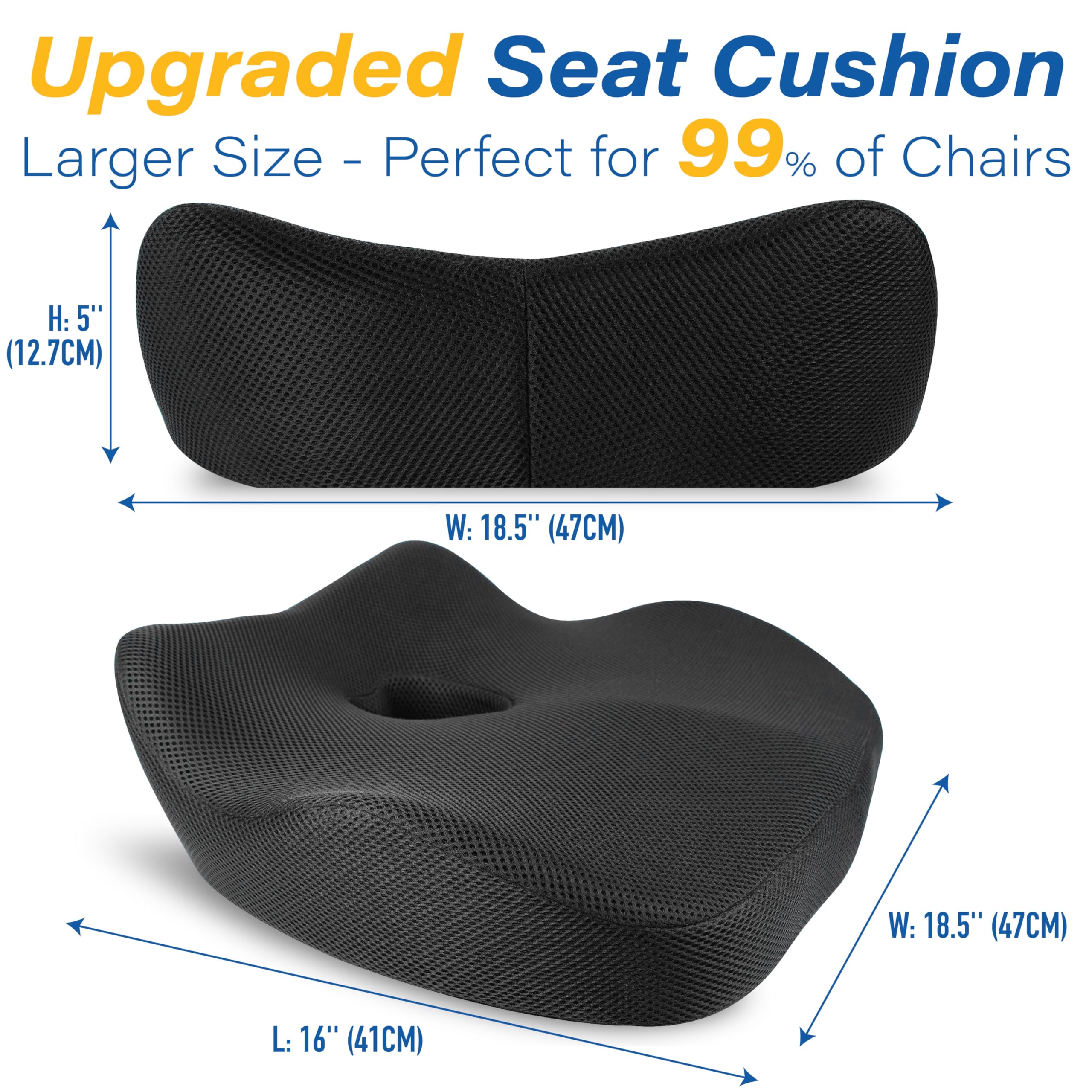 Phonery ZenSeat ® Car Seat Booster for Shorter Drivers