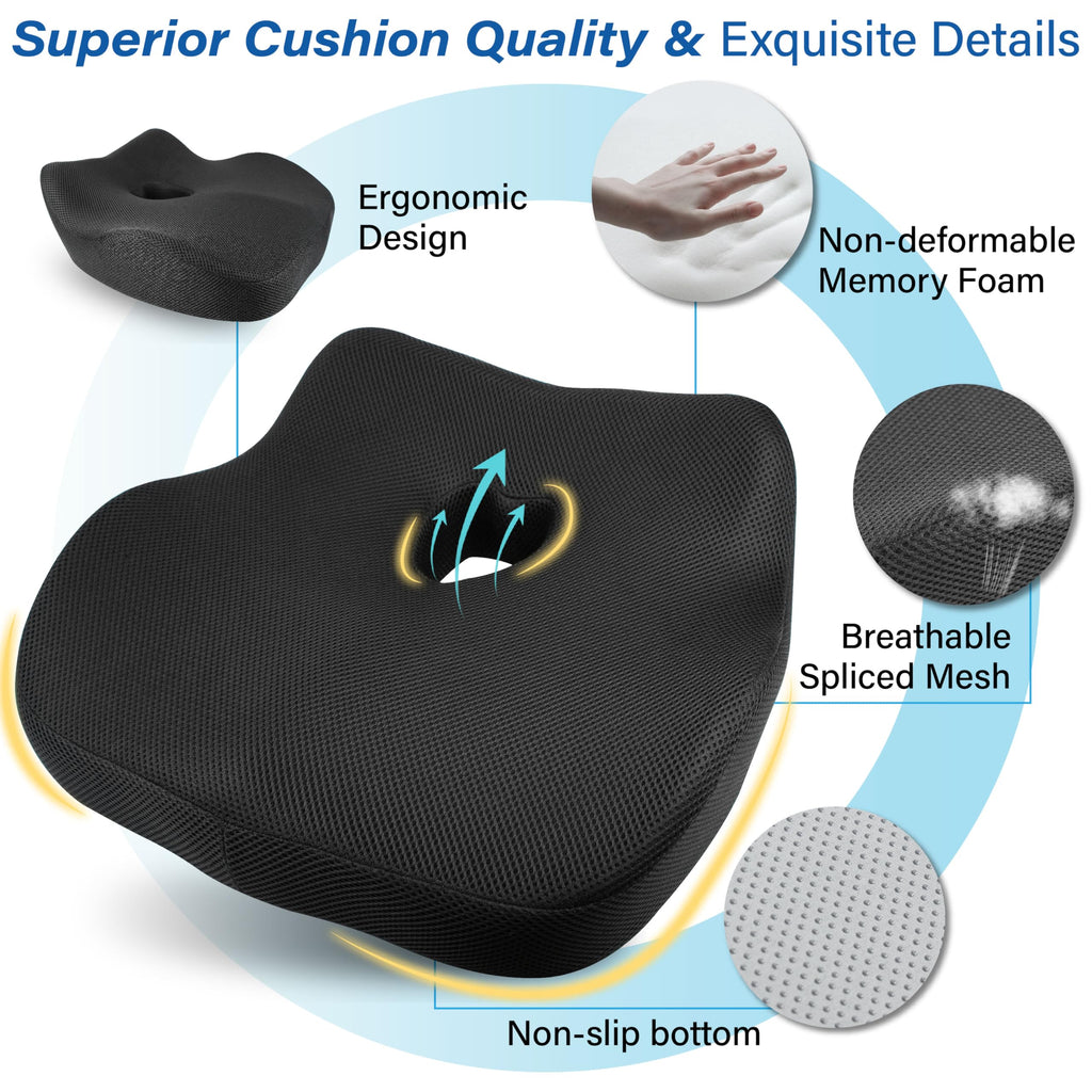 Phonery ZenSeat ® Car Seat Booster for Shorter Drivers