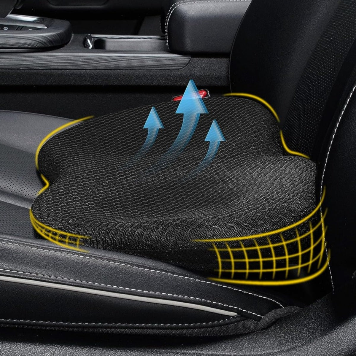 Phonery Pad ® Seat Wedge for Car