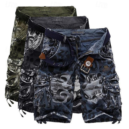 Crestsport Men's Camouflage Cargo Shorts