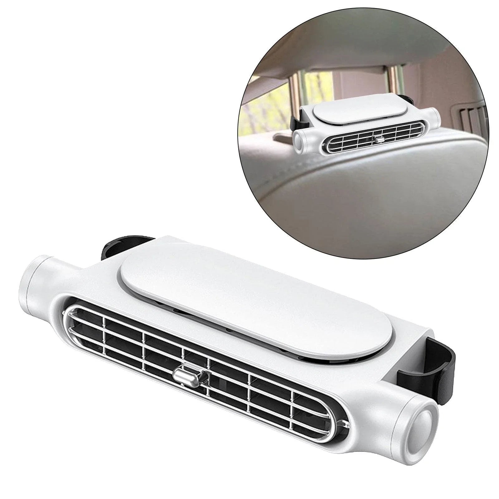 Phonery PureFlow ® Car Fan for Driver and Passenger's Seat