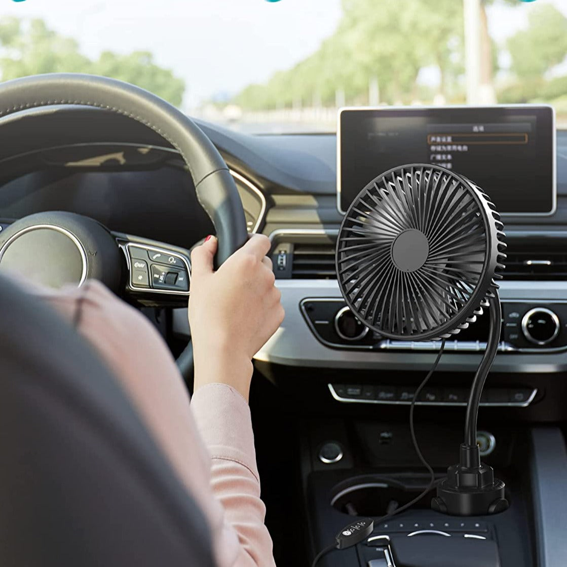 Phonery BreezeVibe ® Car Cup Holder Fan