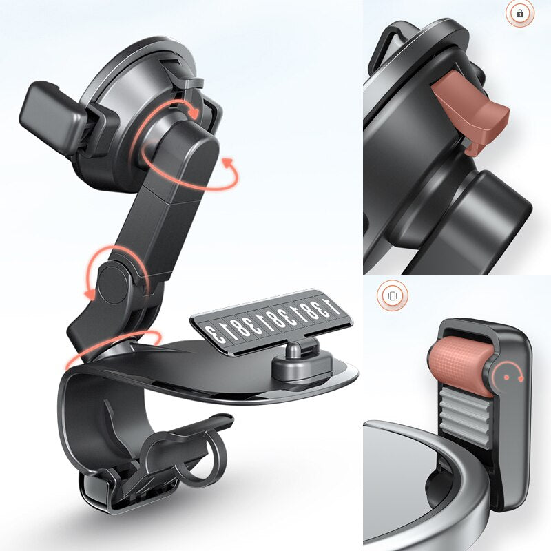 Phonery Clip ® Car Dashboard Phone Mount