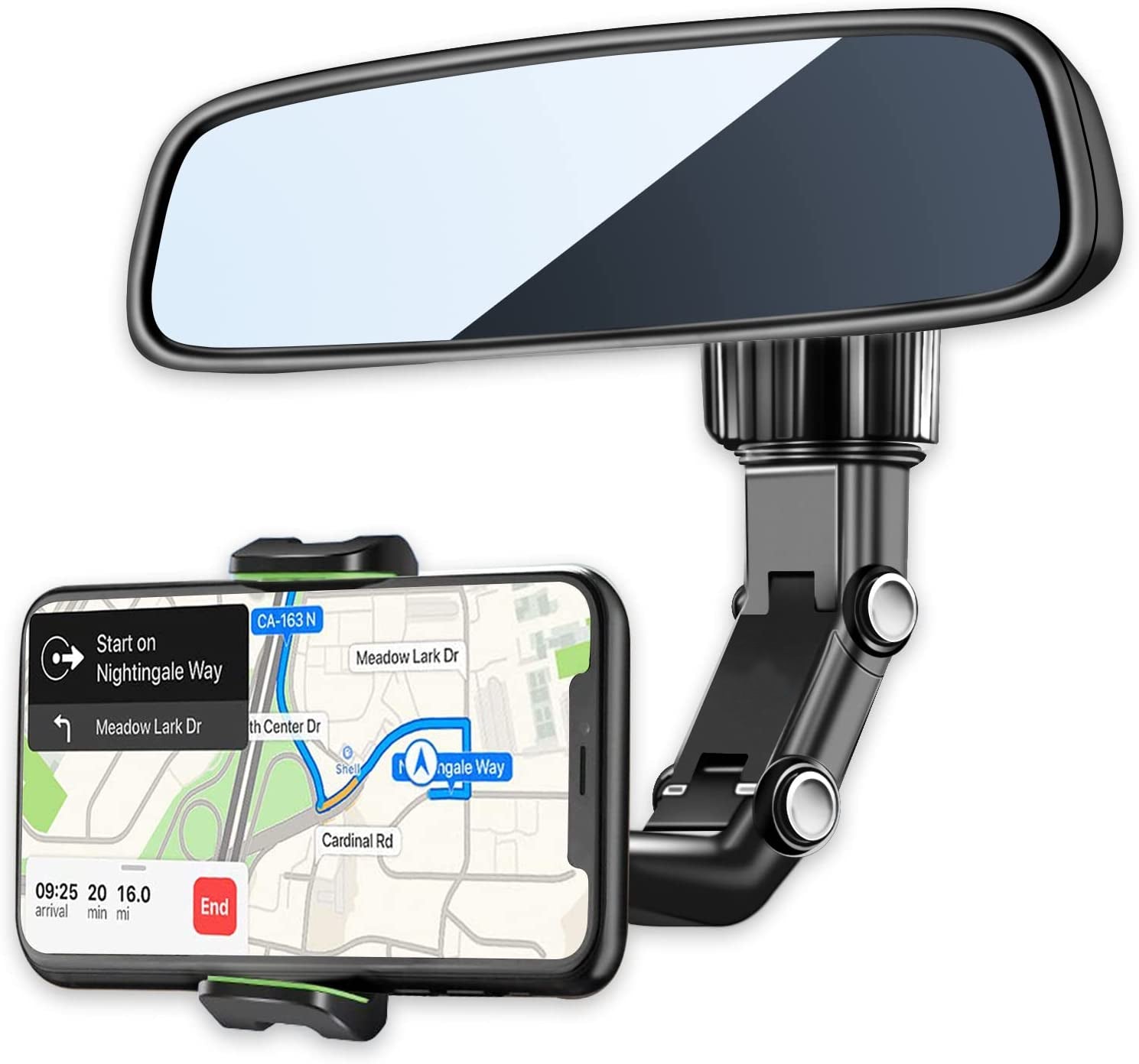 Phonery Rear ® Rearview Phone Holder