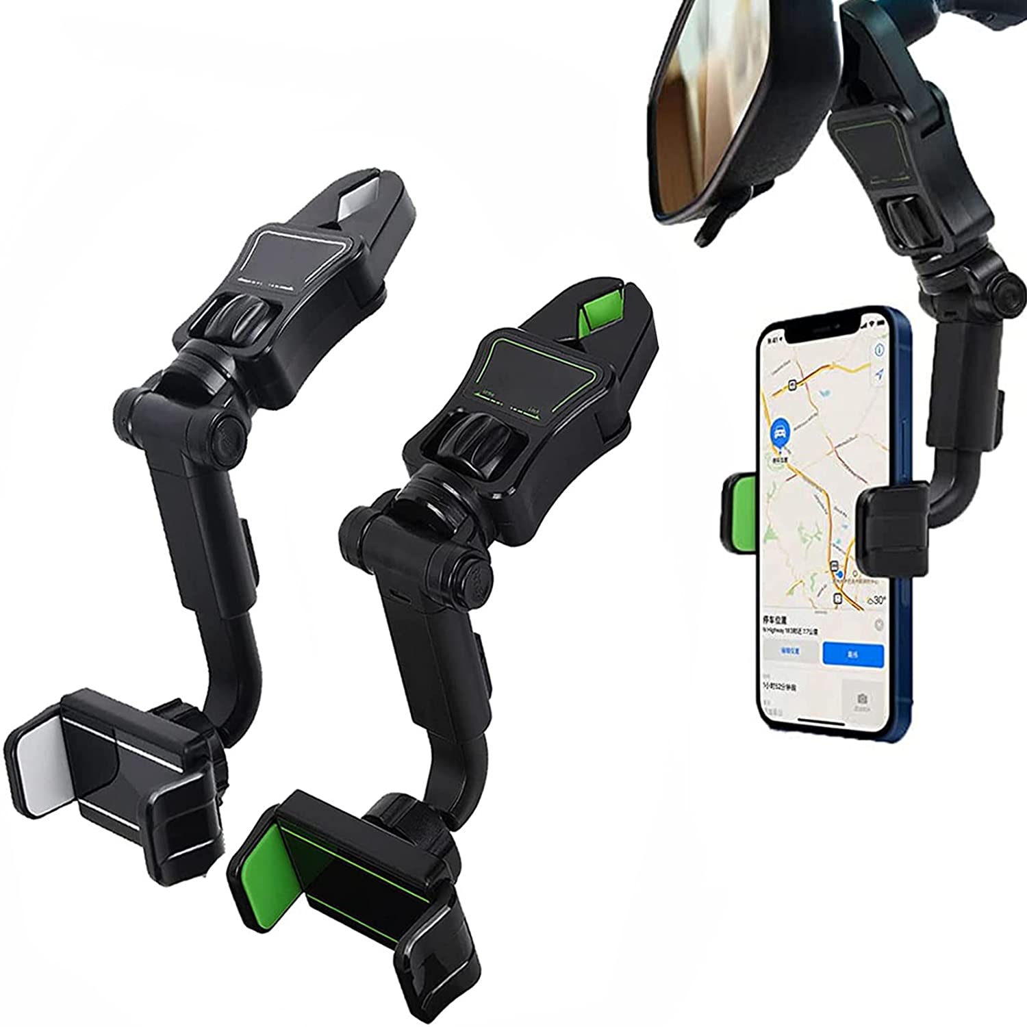 Phonery Rear ® Rearview Phone Holder