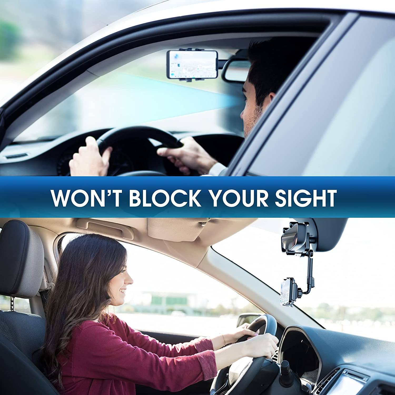 Phonery Rearview ® Car Phone Mount