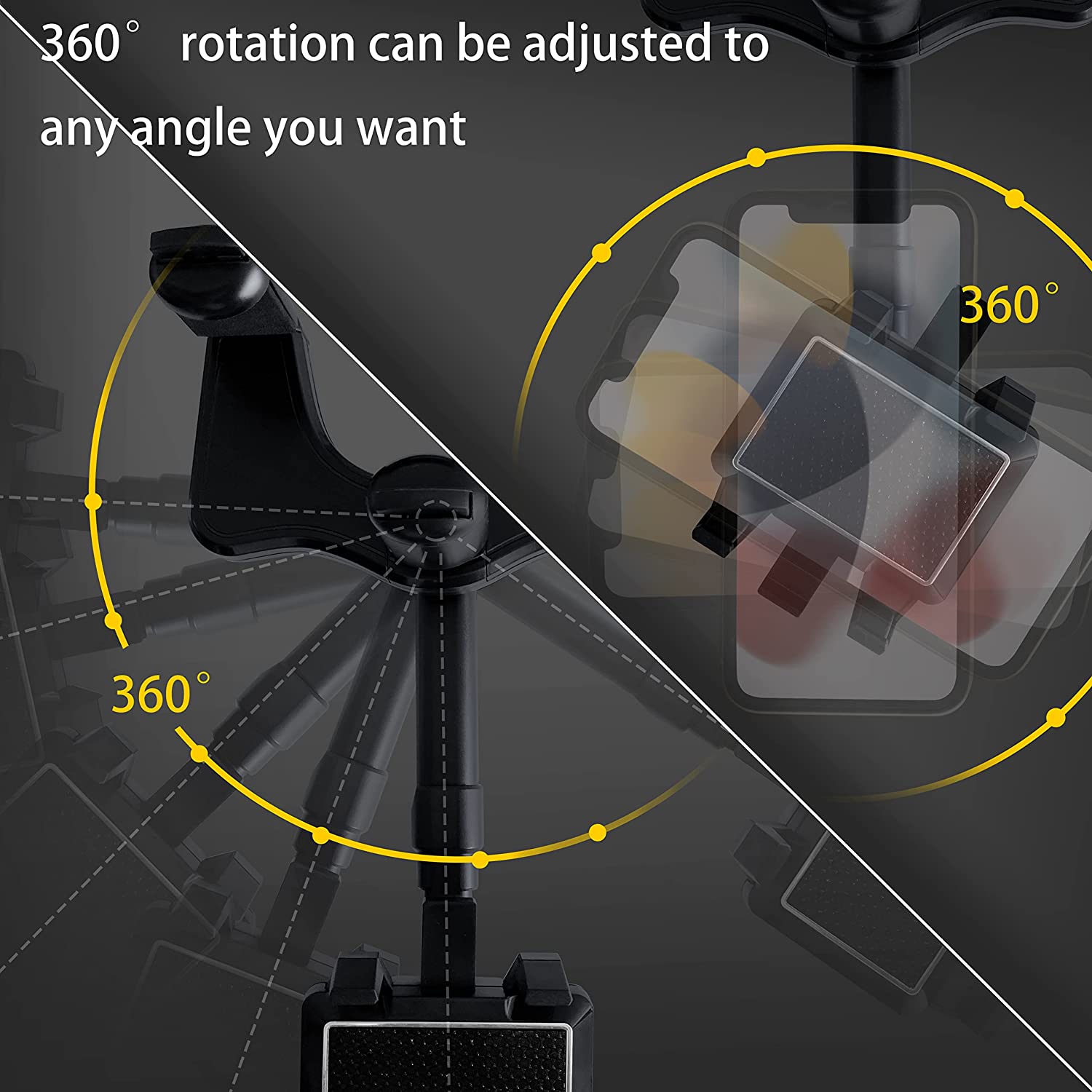 Phonery Rearview ® Car Phone Mount