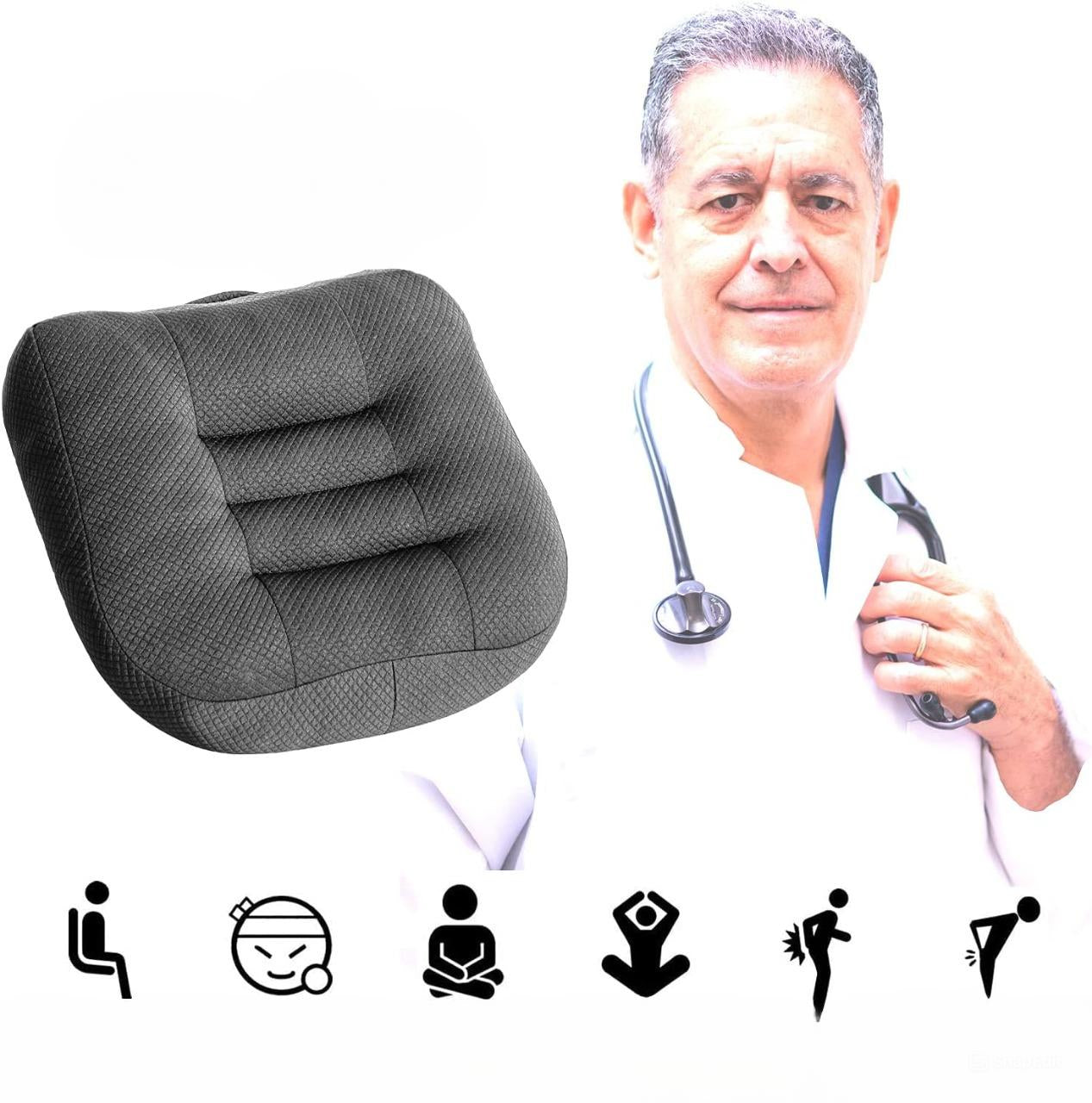 Phonery DriveUp ® Car Seat Booster Cushion