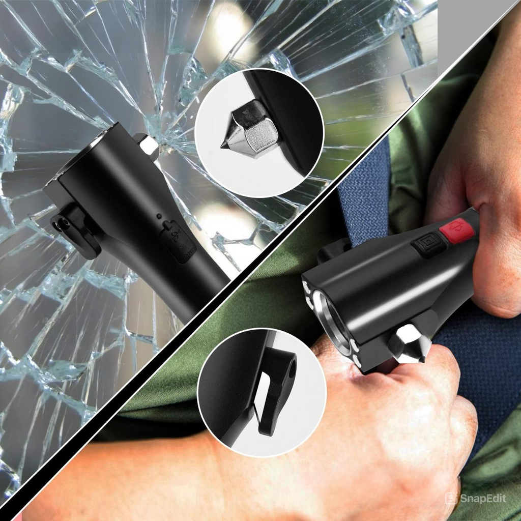 Phonery RescueTorch ® Safety Hammer For Car
